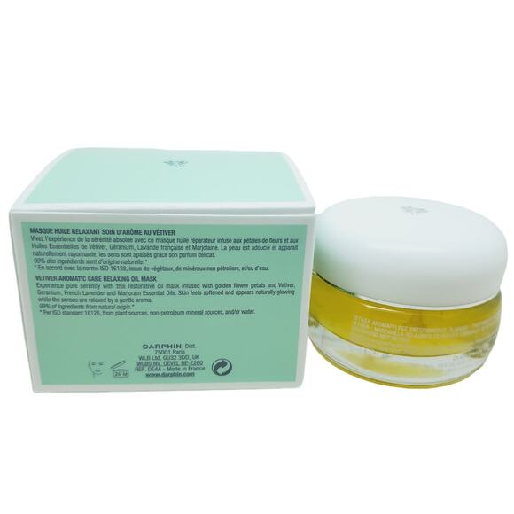 Darphin Vetiver Aromatic Care Relaxing Oil Mask 1.7 OZ - Picture 2 of 3